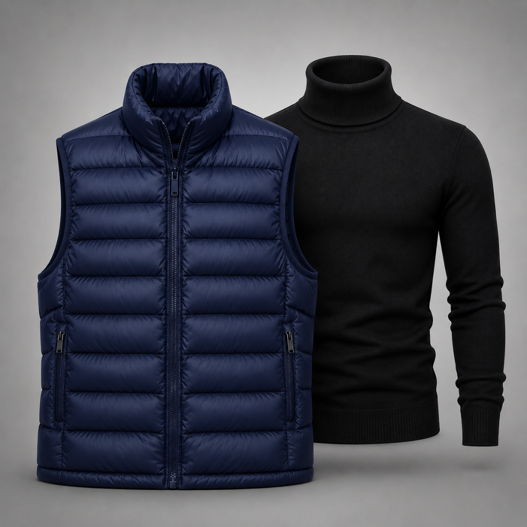 Weste + Kostenloser Pullover