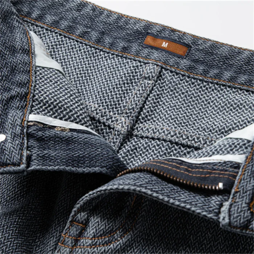 Herren Retro-Jeansshorts